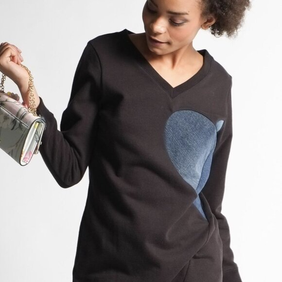 Preloved TORONTO Ruby Tunic Sweater Tunic NWT - Picture 4 of 9